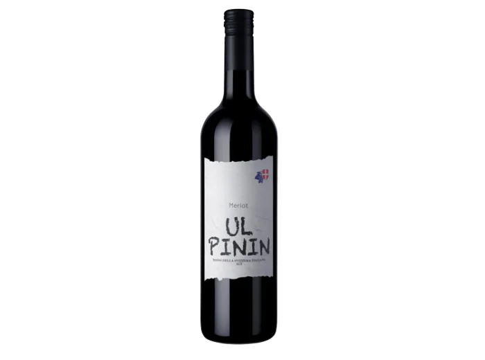 Merlot Rosso della Svizzera , Italiana IGT Ul Pinin 50cl x6