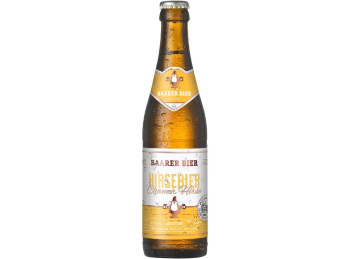 Baarer Hirsebier Chamer Hirse, MW 10er Harass 33cl x10