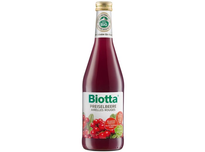 Biotta Preiselbeer Plus EW 50cl x6