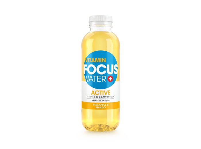 Focuswater Lemon & Lime EW, Antiox 50cl x12