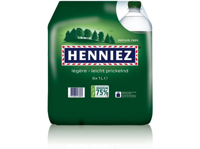 Henniez grün Pet Six-Pack 100cl x6