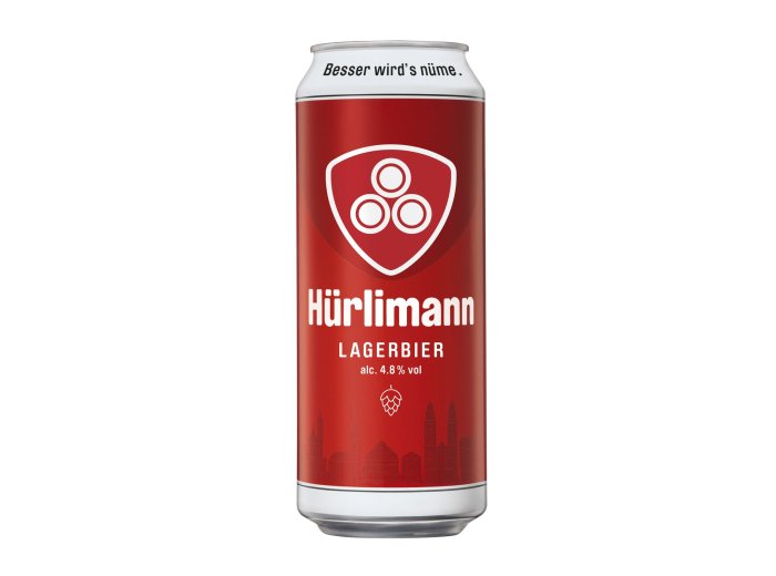 Hürlimann Lager Dosen EW, Six Pack 50cl x24
