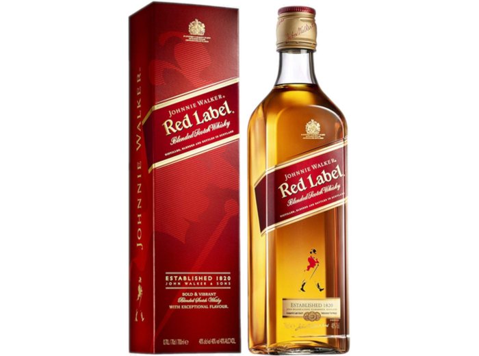 J.W. Red Label Scotch 70cl