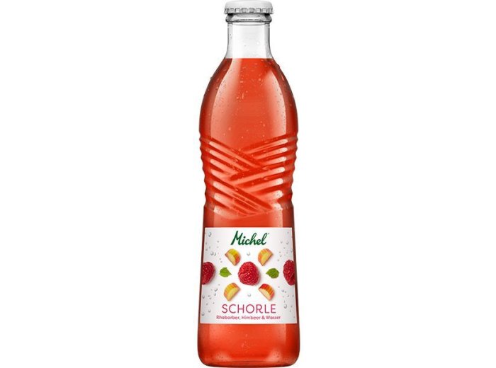 Michel Schorle Rhabarber Himbeer MW 33cl 24x
