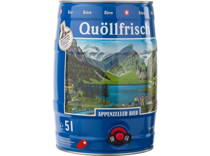 Quöllfrisch Hell 5 Liter Dose 500cl