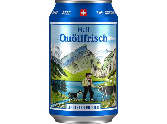 Quöllfrisch Hell Dose 24er* 33cl x24