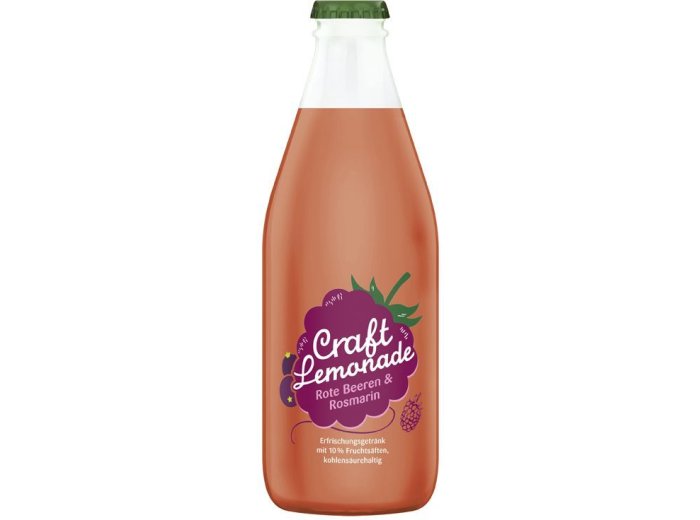 Rhäzünser Craft Lemonade EW Rote Beere/Rosmarin 6x4er Pack 33cl 24x
