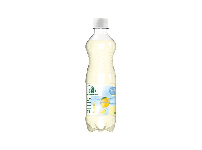 Rhäzünser Plus Zitrone PET EW, Six-Pack 50cl x24