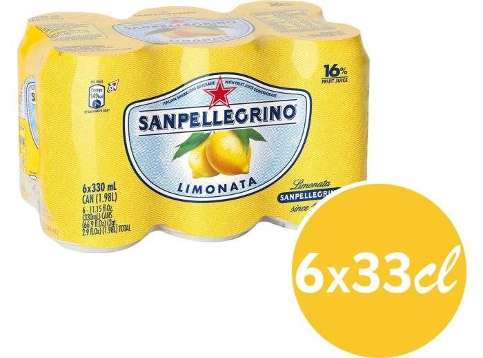 San Pellegrino Limonata, Dose 33cl x24