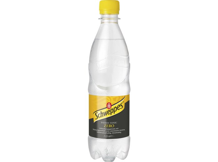 Schweppes Tonic Zero PET EW, Six Pack 50cl x24