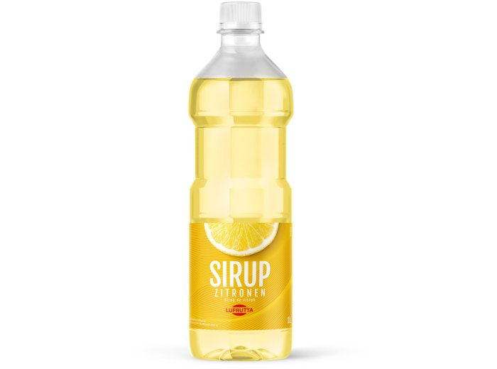Zitronen-Sirup PET EW, Lufrutta 100cl x6