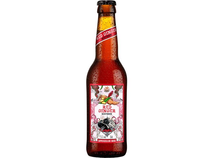 Appenzeller Red Ginger, Rootbeer Six Pack 33cl x24