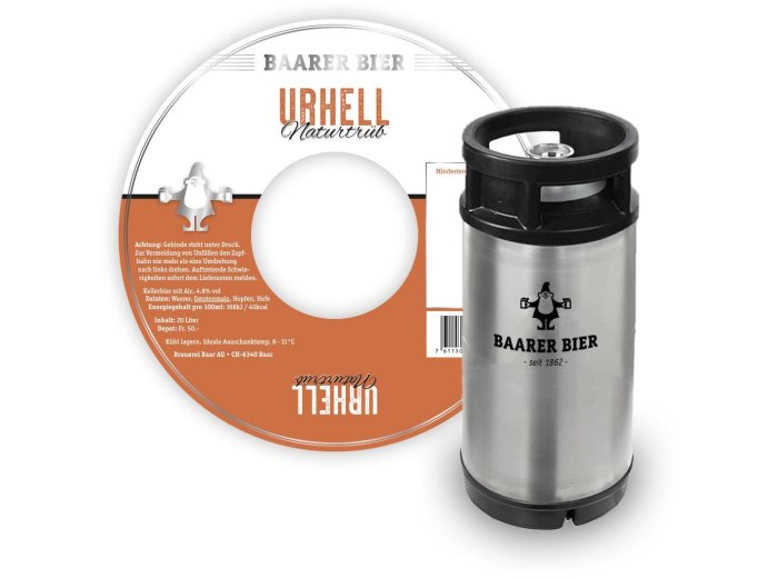 Baarer Urhell Naturtrüb 2000cl