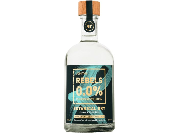 Botanical Dry Rebels 0.0, Alkoholfrei 50cl