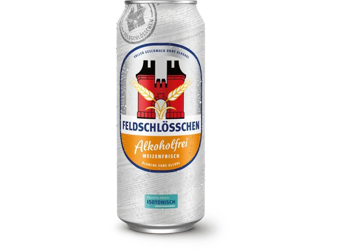 Feldschlösschen Weizenfrisch, Alkoholfrei Dose 4x6* 50cl x24