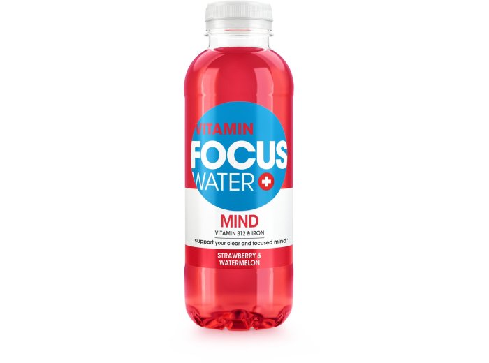 Focuswater Erdbeere Mind 50cl x12