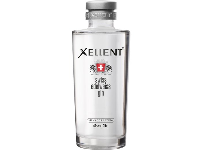 Gin Xellent Swiss Edelweiss 70cl