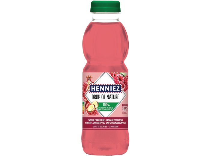 Henniez Drop of Nature Himbeer, Granatapfel/Ginsengg  PET EW 50cl x24