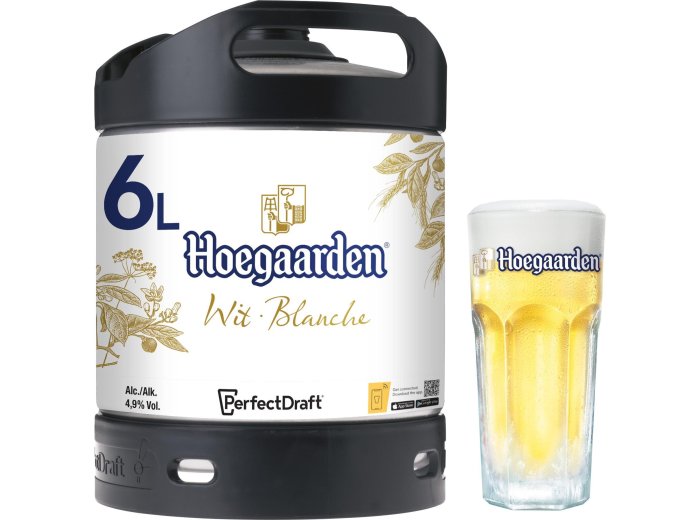 Hoegaarden Witbier Perfect, Draft 6l 600cl