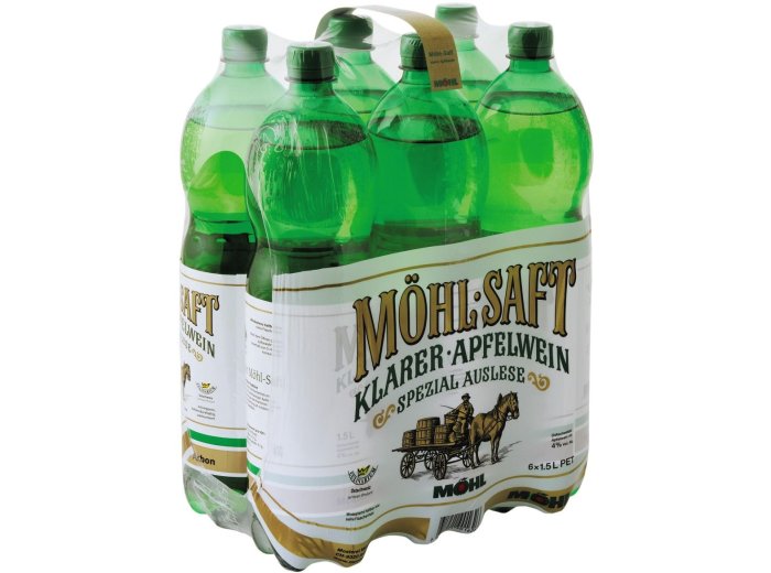 Möhl Klar PET Sixpack 150cl x6