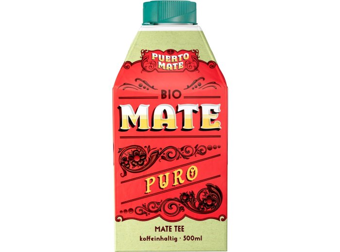 Puerto Mate Puro Bio, Tetra 50cl x8