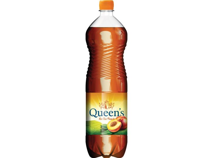 Queen's Ice Tea Peach PET EW, Six Pack 150cl x6