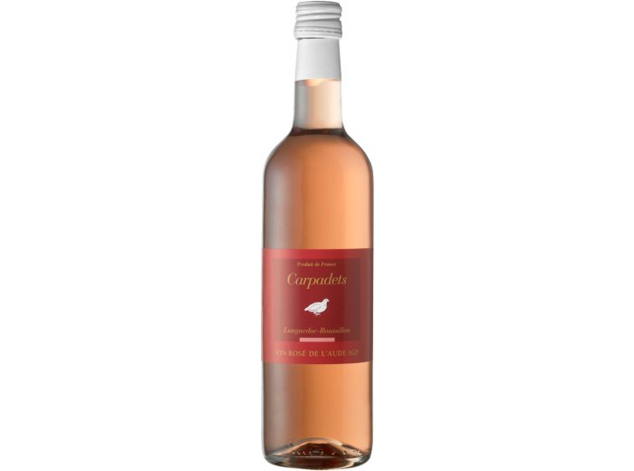 Rosé Carpadet's Vin Pays, de l'Aude 50cl x15
