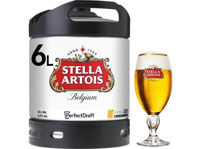 Stella Artois Perfect Draft 6l 600cl