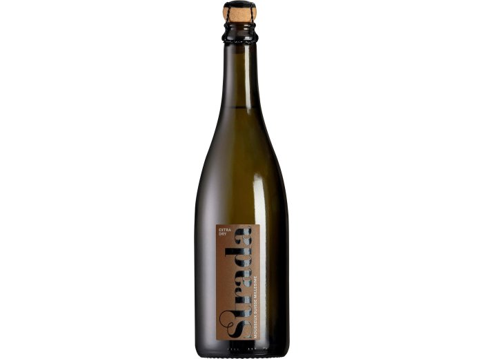 Strada Mousseux Suisse, Extra Dry Millesime 75cl x6