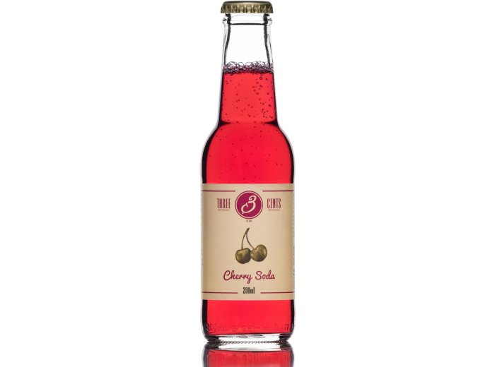 Three Cents Cherry Soda, EW 20cl x24