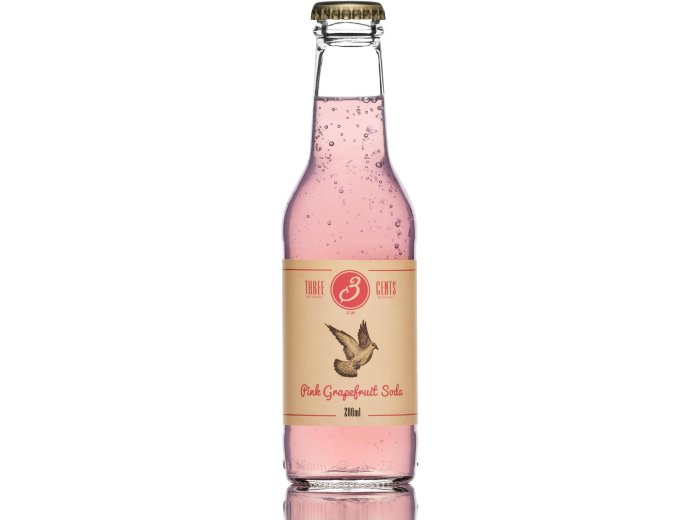 Three Cents Pink Grapefruits, EW 20cl x24