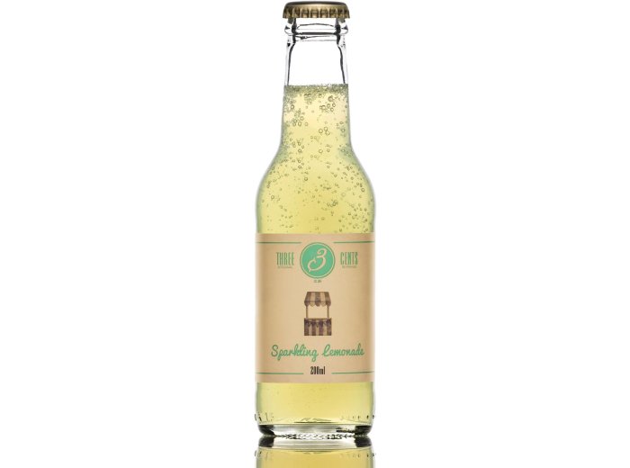 Three Cents Sparkling Lemonade, EW 20cl x24