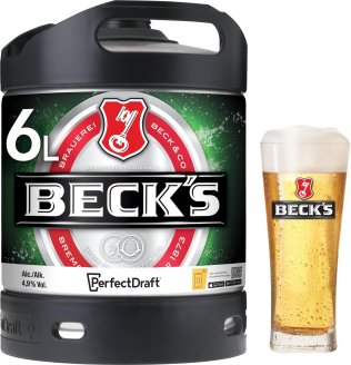 Beck's Pils Perfect Draft 6 lt 600cl