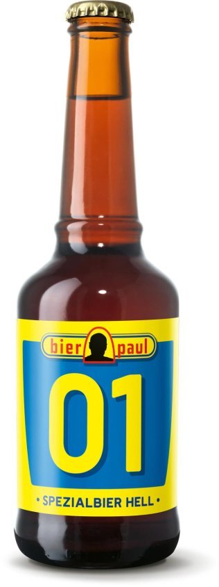 bier paul 01 Spezial hell MW 33cl x20