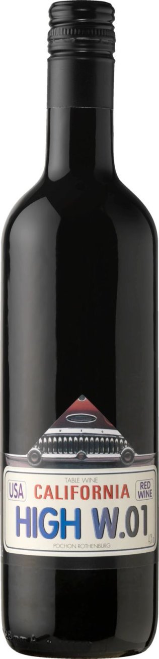 California Red Wine Highway 1, Cabernet 50cl x15