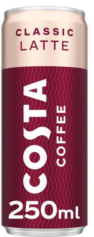 Costa Coffee Latte Dosen 25cl x12
