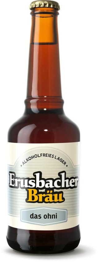 Erusbacher Bräu das ohni, Alkoholfrei 33cl x20