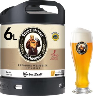 Franziskaner Naturtrüb Perfect, Draft 6l 600cl