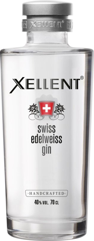 Gin Xellent Swiss Edelweiss 70cl