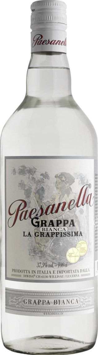 Grappa Paesanella Bianca 100cl