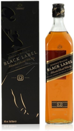 J.W. Black Label 12 Years 70cl