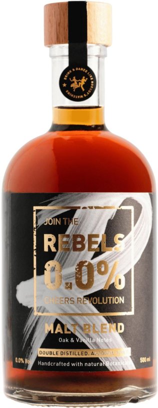 Malt Blend Rebels 0.0, Alkoholfrei 50cl