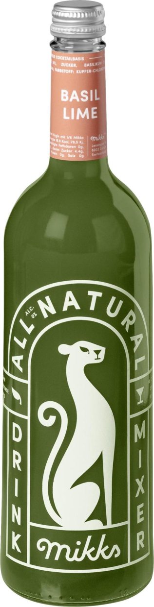 MIKKS Basil Lime 75cl