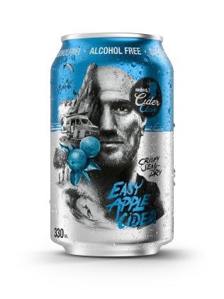 Möhl Easy Apple Cider Dosen, Alkoholfrei Six-Pack 33cl x24