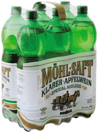Möhl Klar PET Sixpack 150cl x6