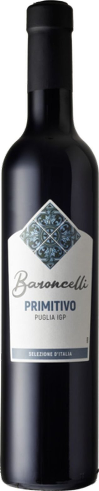 Primitivo Puglia IGP, Baroncelli Selezione d'Italia 50cl x6