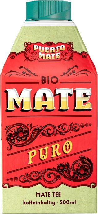 Puerto Mate Puro Bio, Tetra 50cl x8