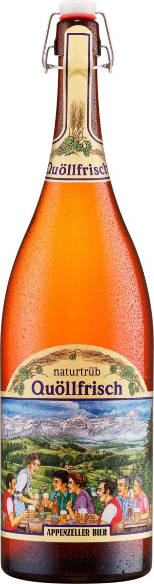 Quöllfrisch Naturtrüb BV, mit Holzdeckel 300cl
