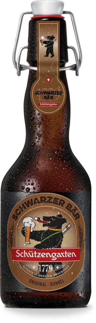 Schützengarten schwarzer Bär, MW 33cl x20