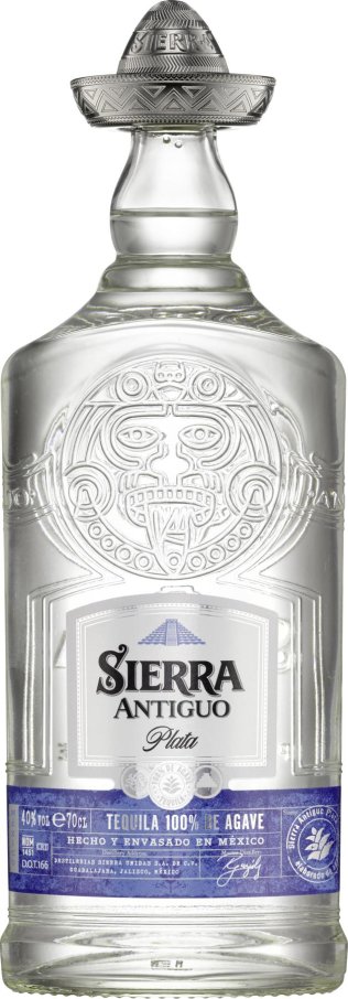 Tequila Sierra Antiguo Plata 70cl